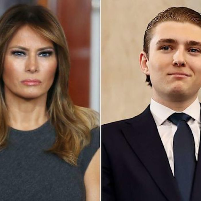 MELANIA I BARON TRUMP, MAMA I SIN