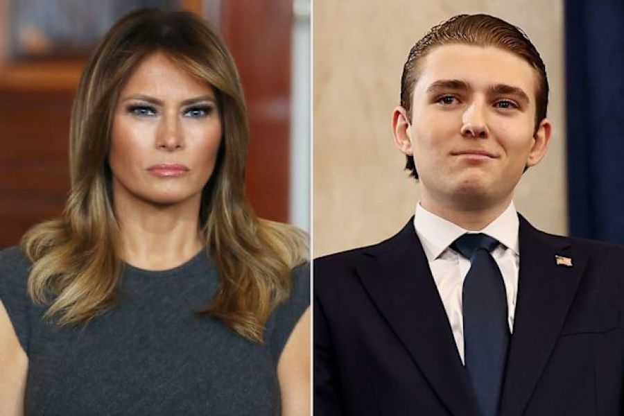 MELANIA I BARON TRUMP, MAMA I SIN