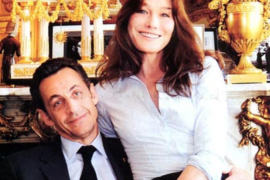 CARLA BRUNI I NICOLAS SARKOZY